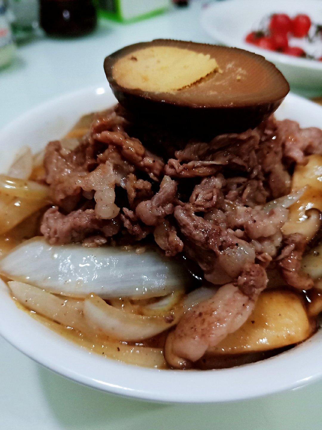 自制照烧汁，一汁三用——照烧有机肥牛饭