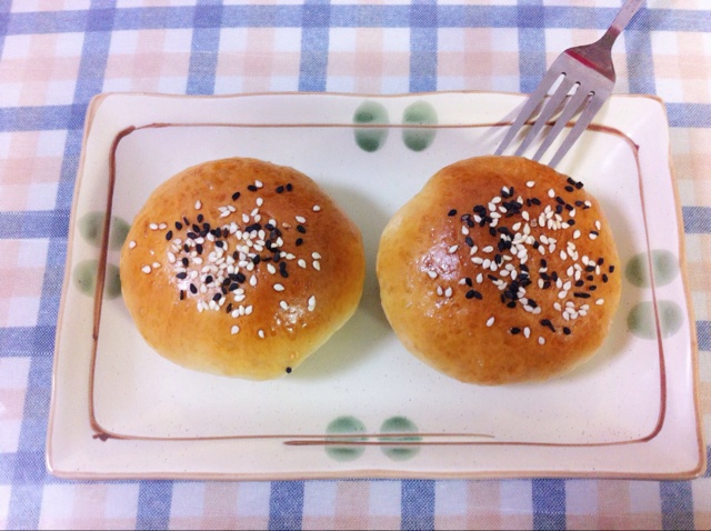 红豆沙面包