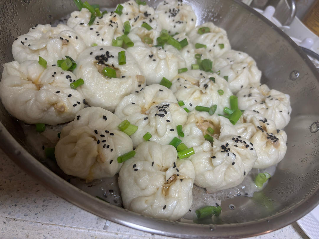 简单美味的生煎包 脆底全发酵『步骤详细』