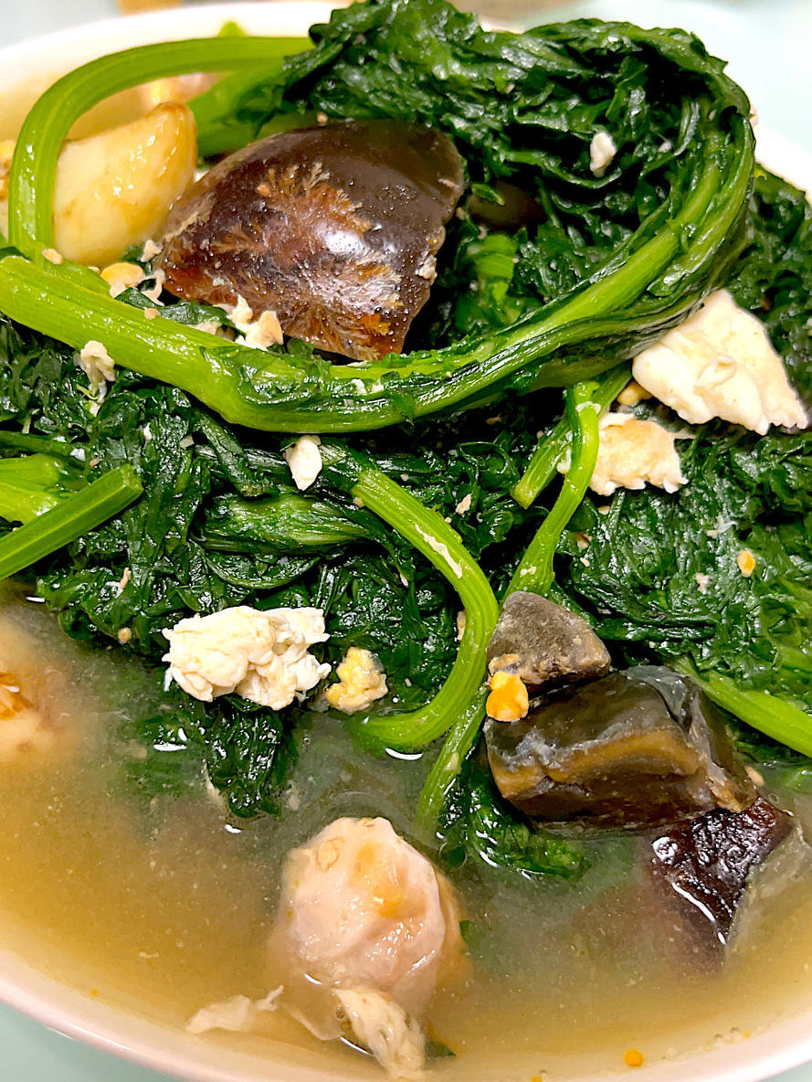 清淡的上汤皇帝菜