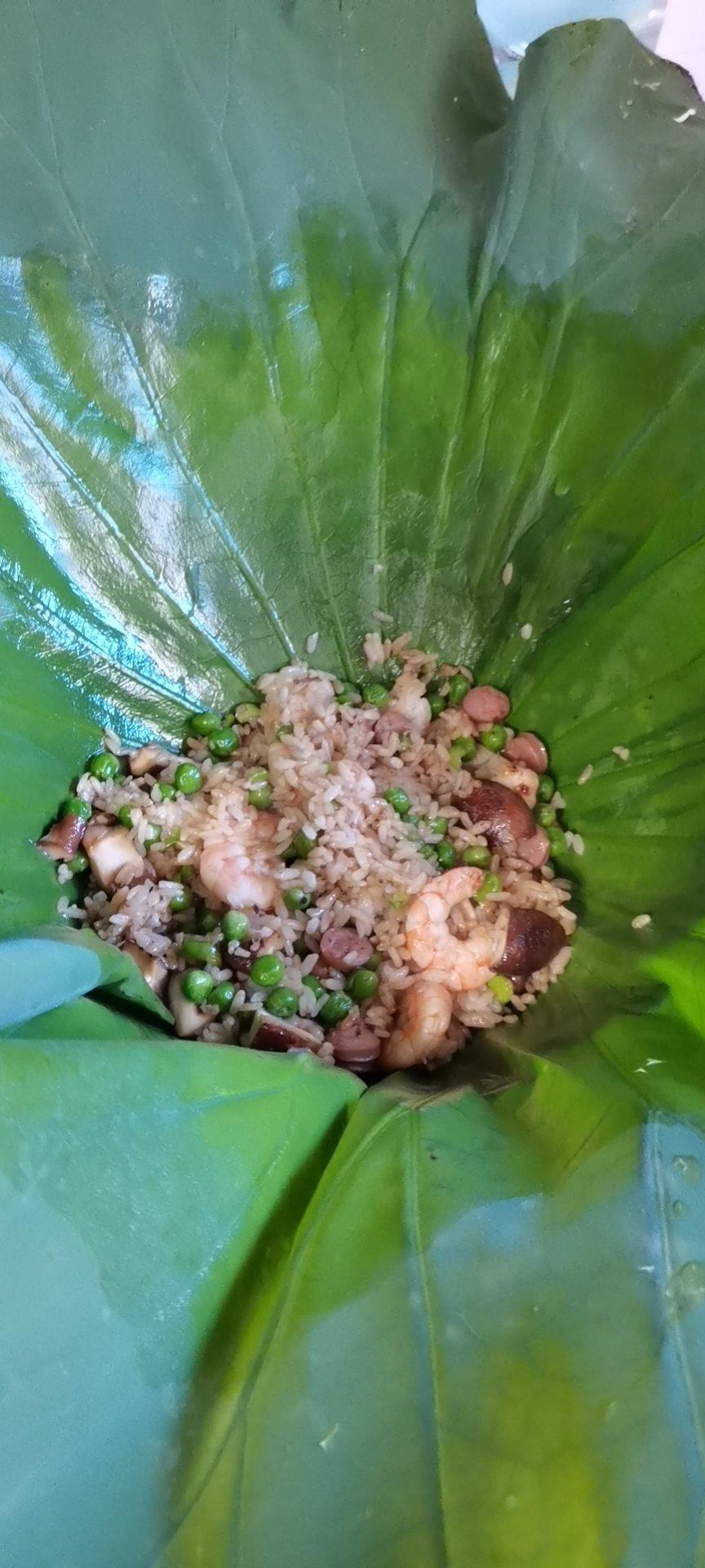 夏日荷叶饭