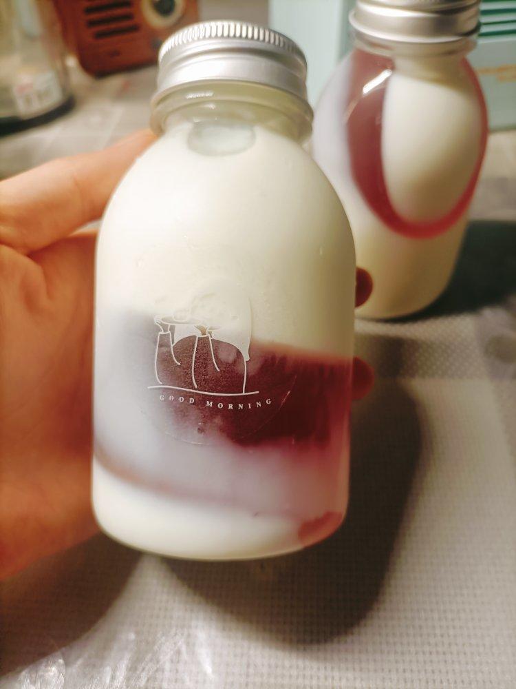 巨好看的水果冻撞奶