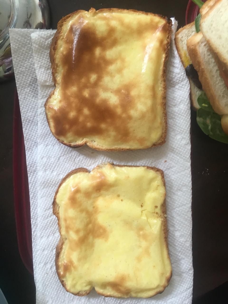 乳酪烤吐司片（十分钟早餐）