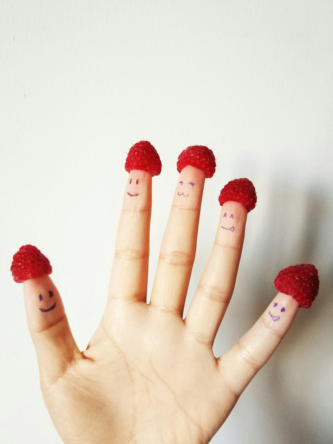 手指树莓❤❤❤