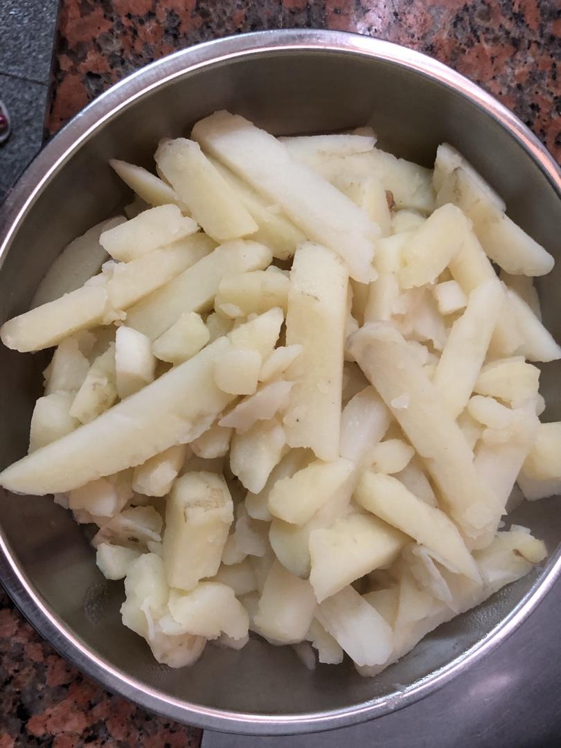 水煎土豆条