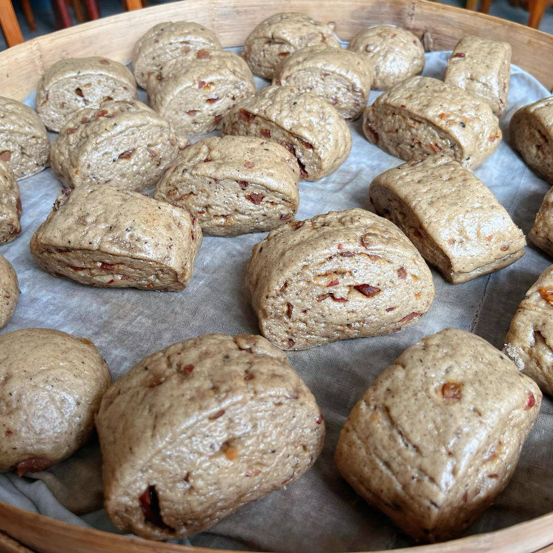 红糖手撕馒头（一次发酵）