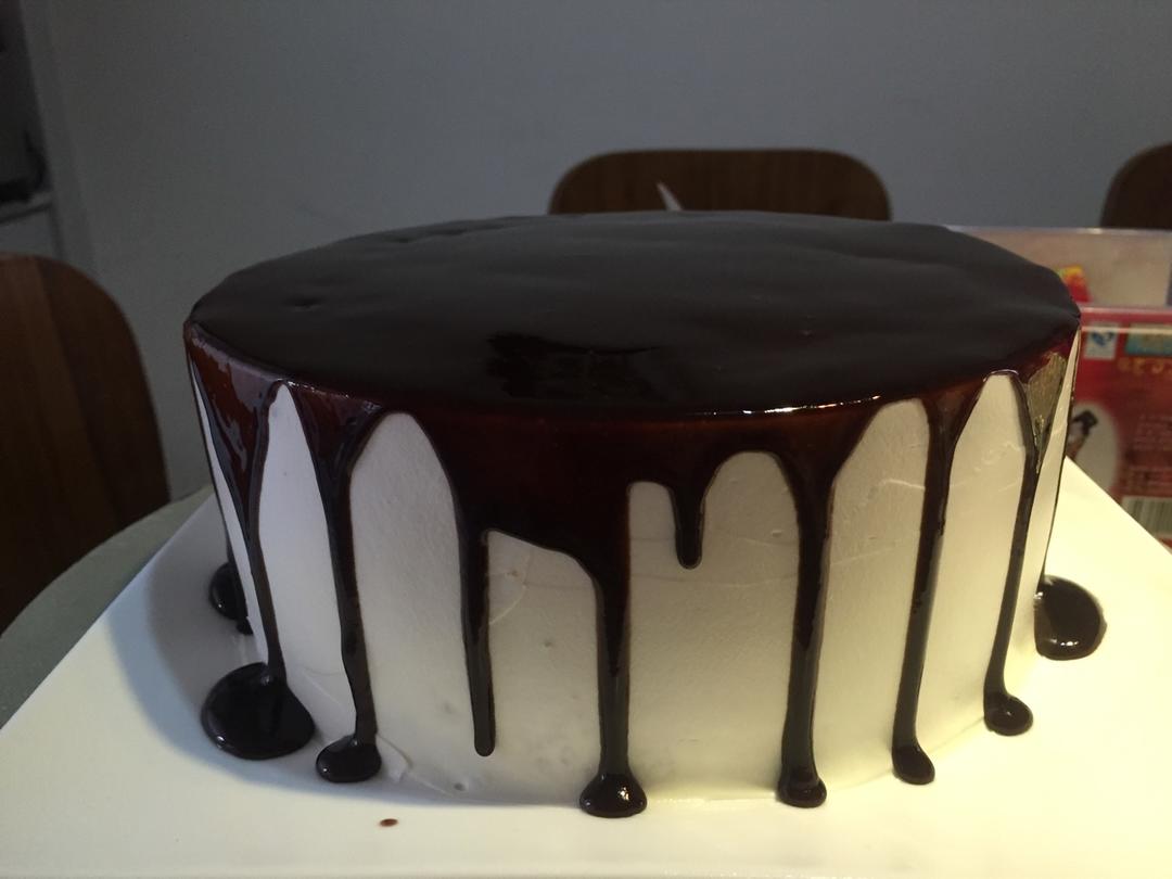 乐妈小厨娘做的蛋糕淋面之一甘那许淋面详细解答淋面太稠的问题