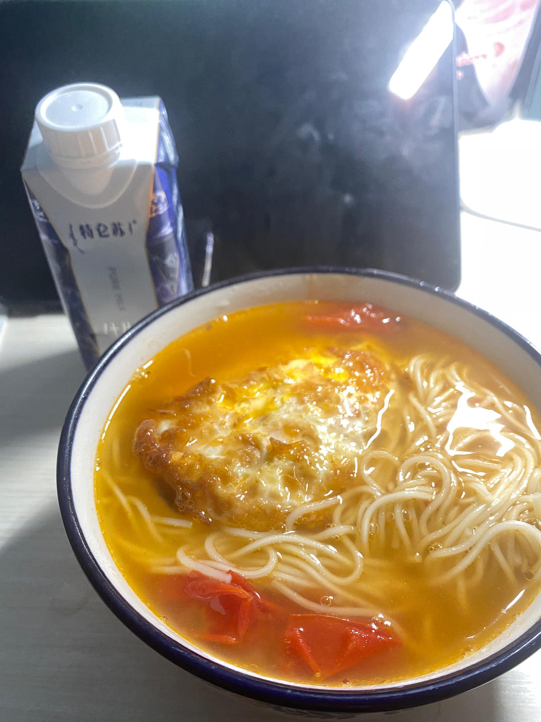 十来分钟做好/番茄鸡蛋面🍜