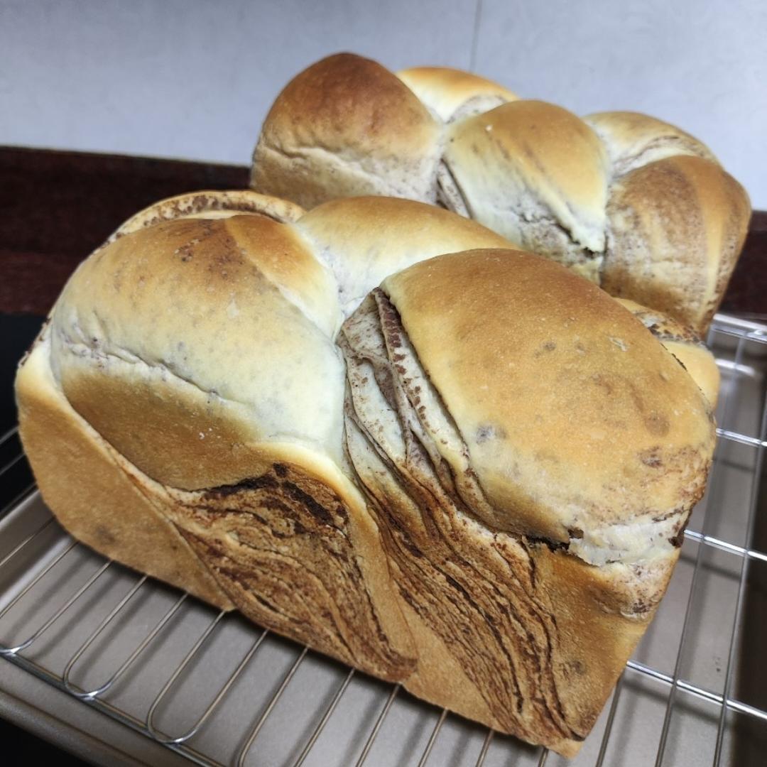 大理石红豆沙吐司