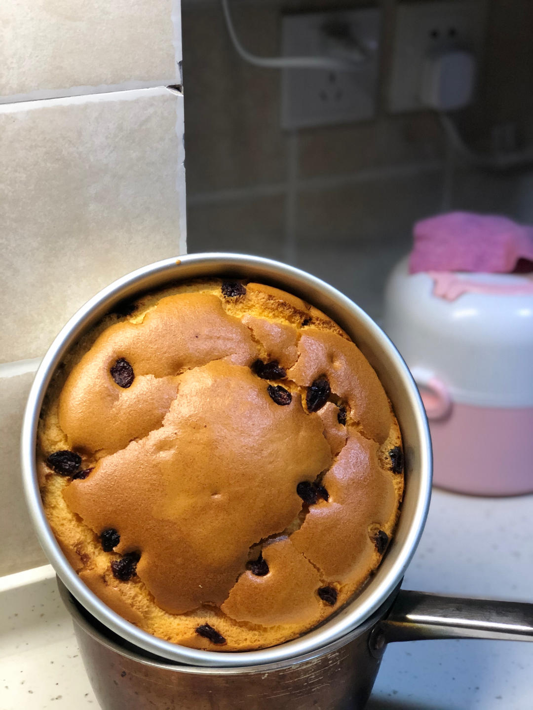 视频菜谱:原味戚风蛋糕8寸戚风蛋糕不裂