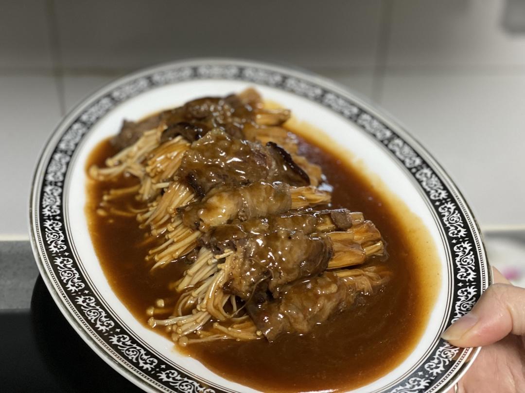 金针菇肥牛卷