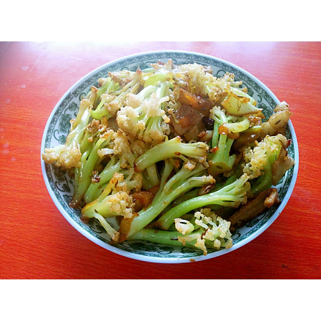 一道家常菜，干煸花菜
