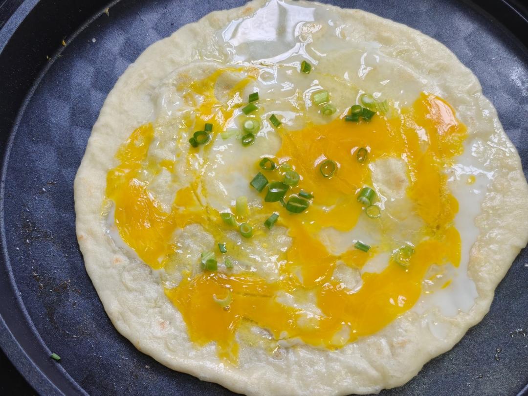 软皮鸡蛋煎饼(发面少油版)