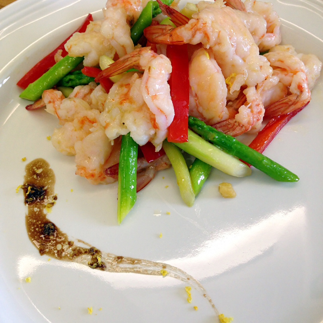 矜宸做的温式三片敲虾