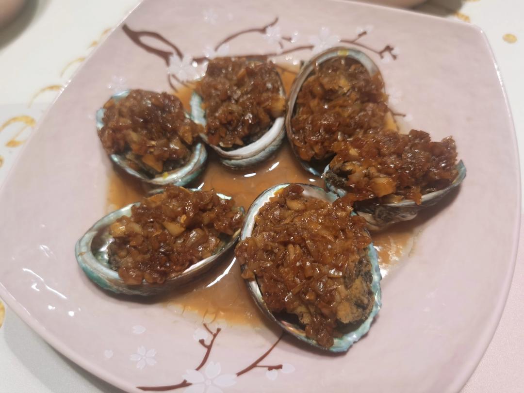 百吃不厌清蒸鲍鱼