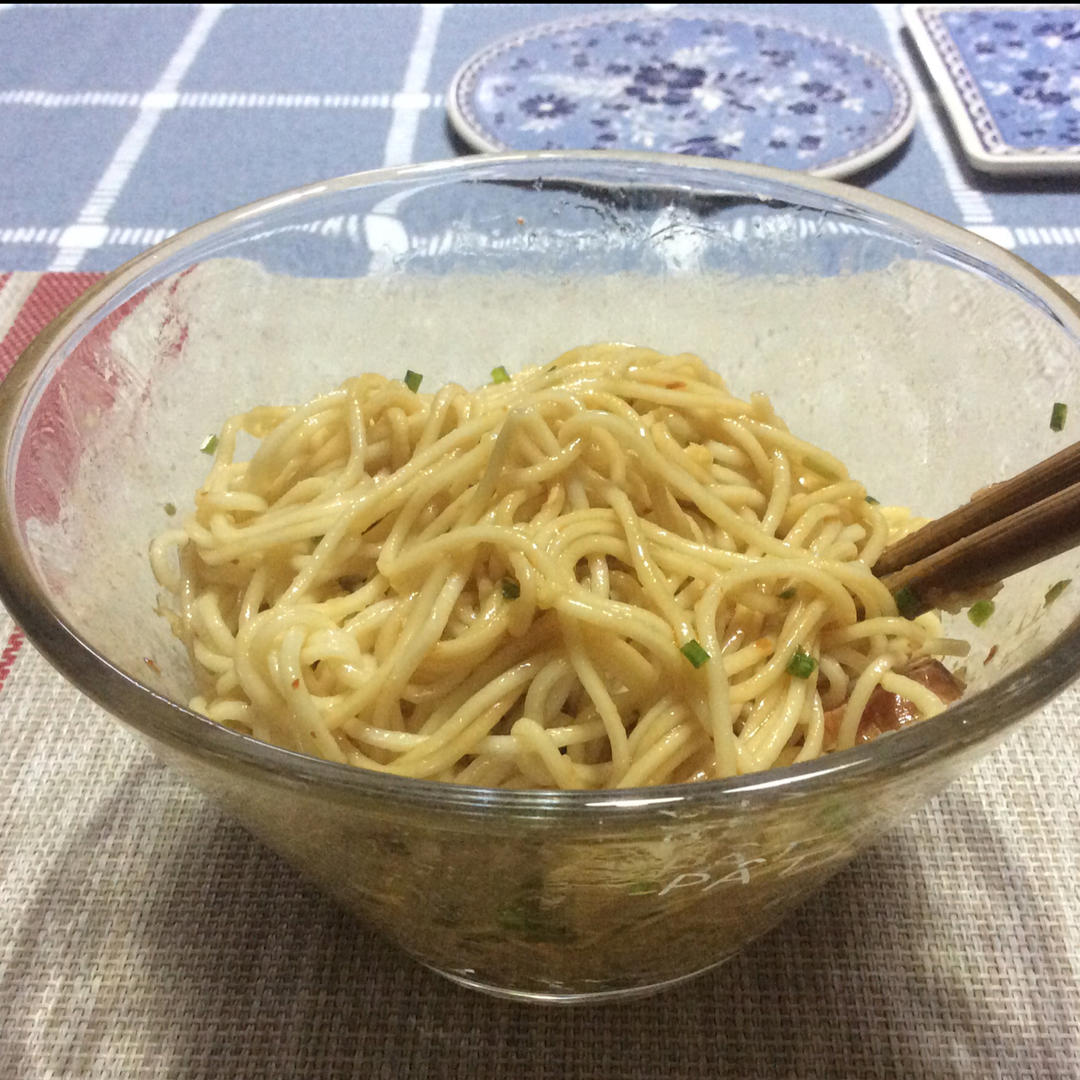 姥姥的爽口凉面！（干拌挂面）