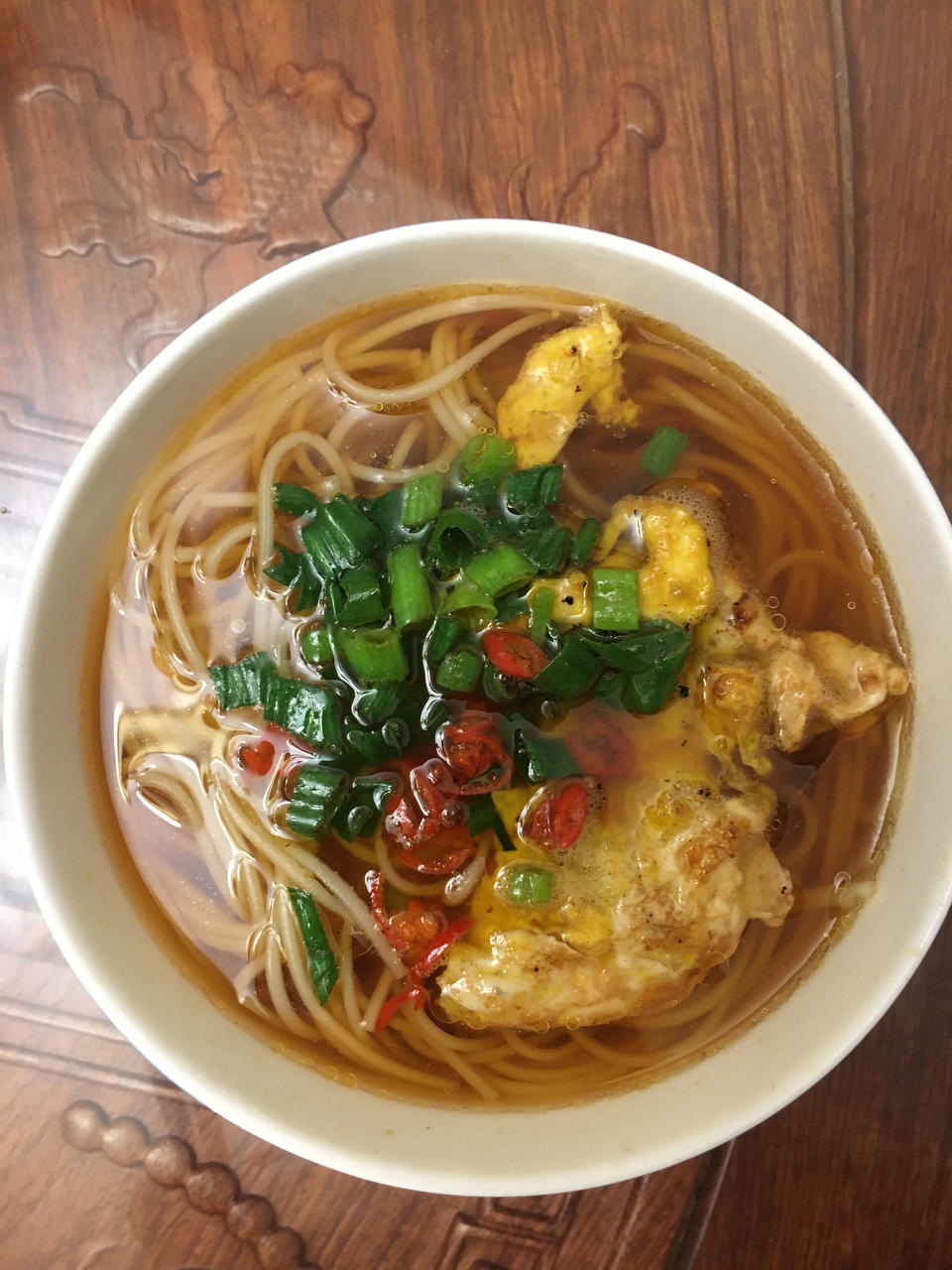 超快手葱油汤面