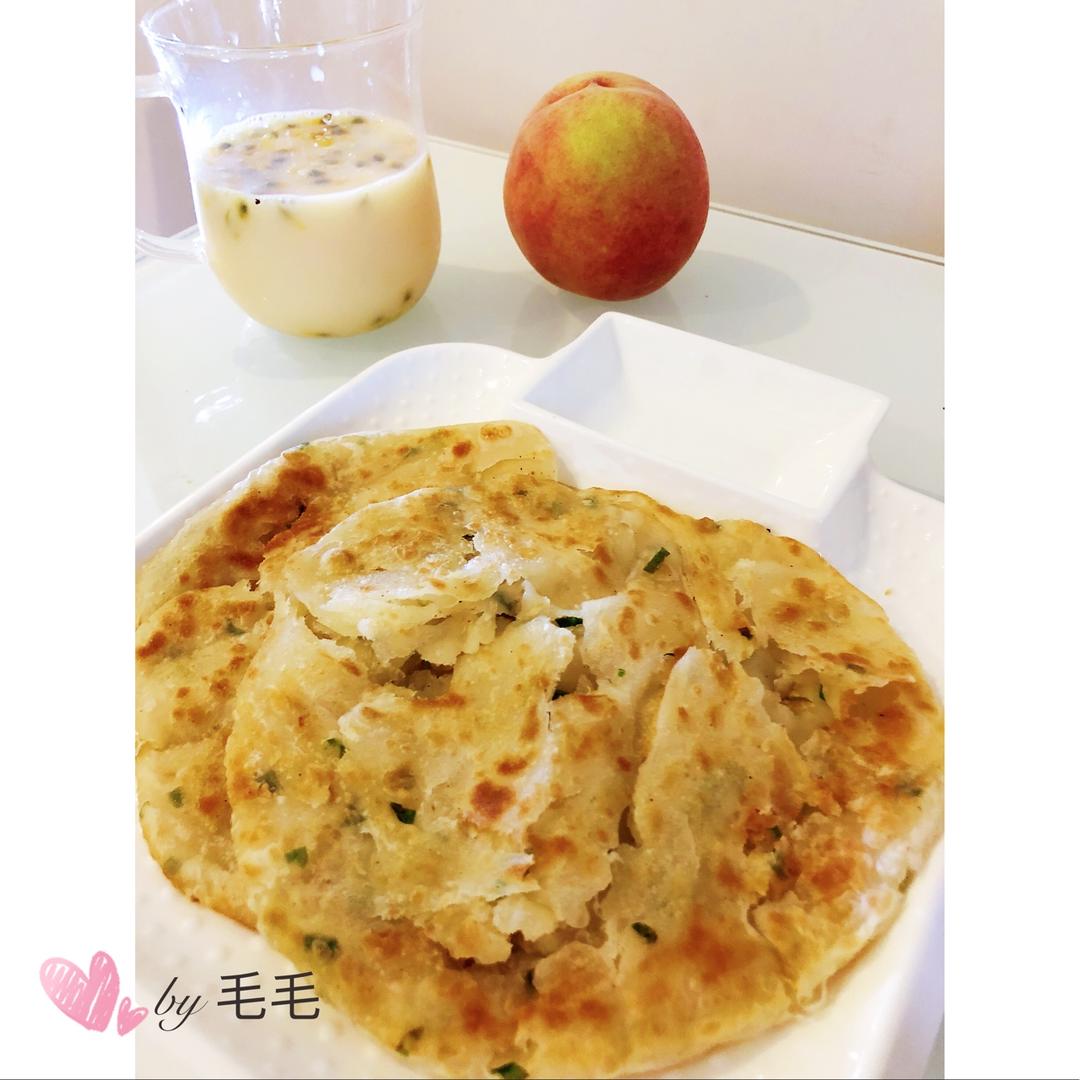 堂妈教你做飘香葱油饼