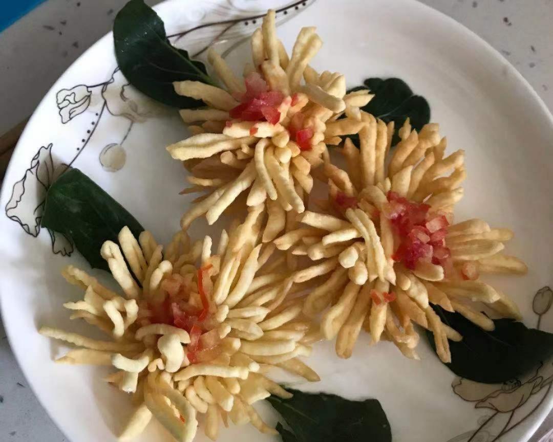 【菊花酥的做法步骤图,菊花酥怎么做好吃】a徐娟_下厨房