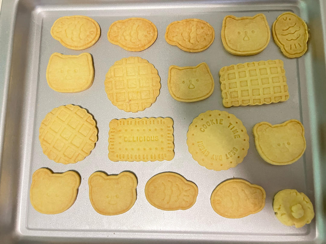 零失败的黄油饼干