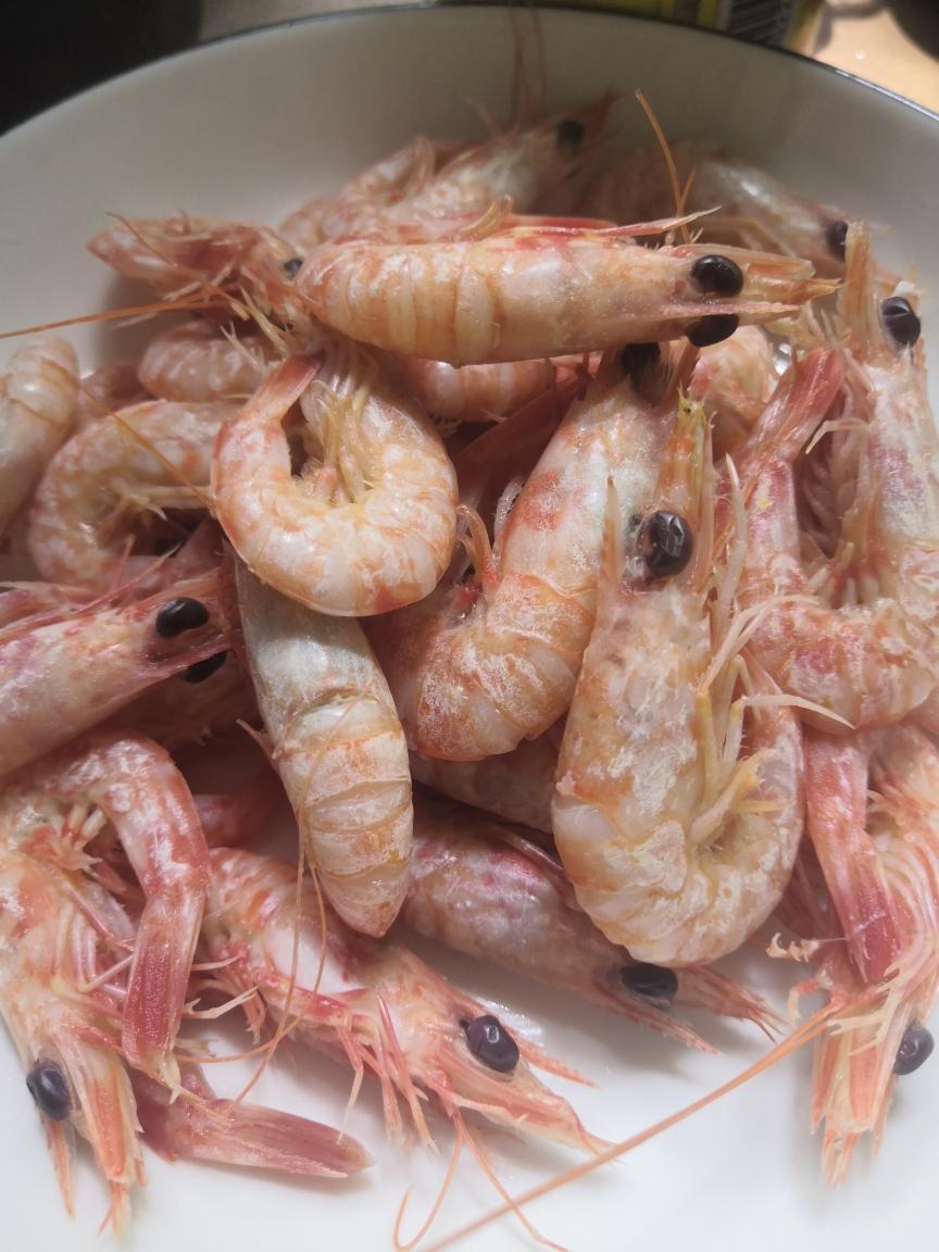 白灼小海虾的做法