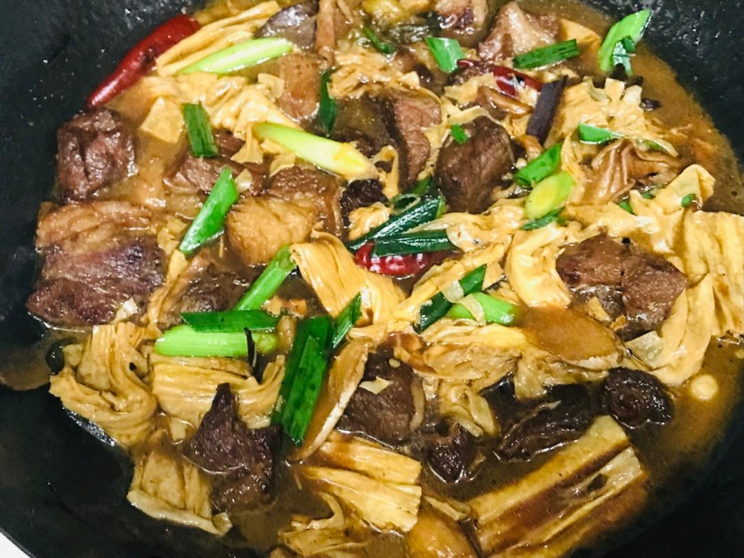 🧧福气满满｜腐竹牛肉煲
