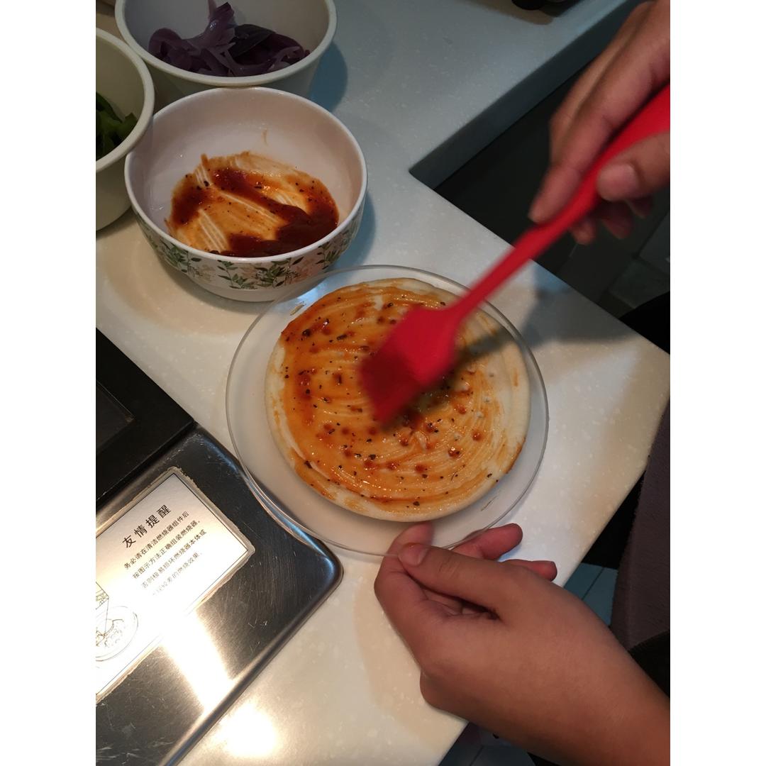培根火腿披萨