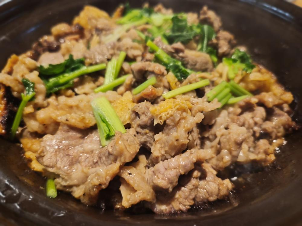 沙茶牛肉煲(潮汕味道)