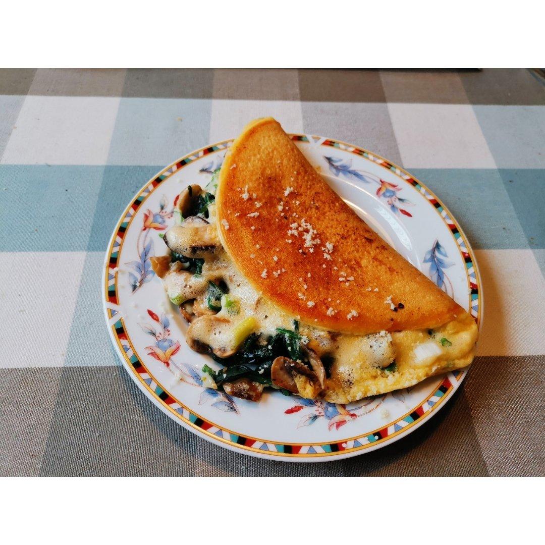 French omelete椰子油