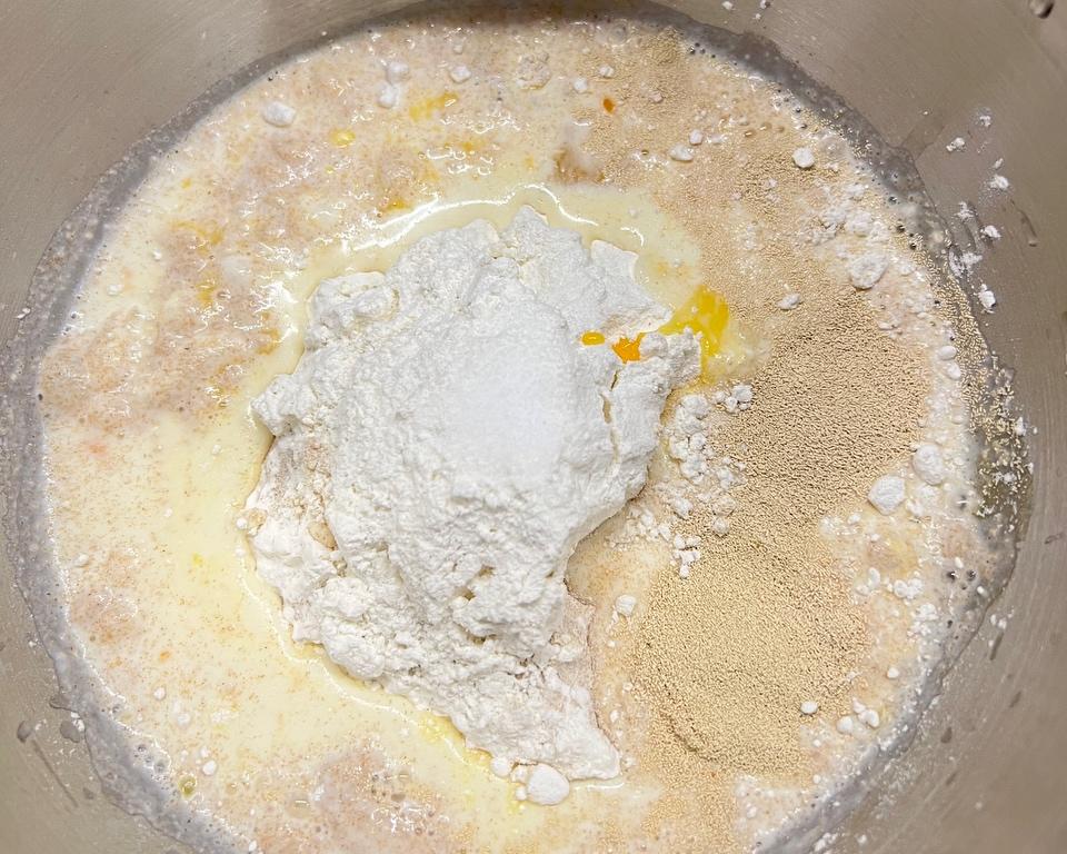 纯奶手撕吐司的做法 步骤1