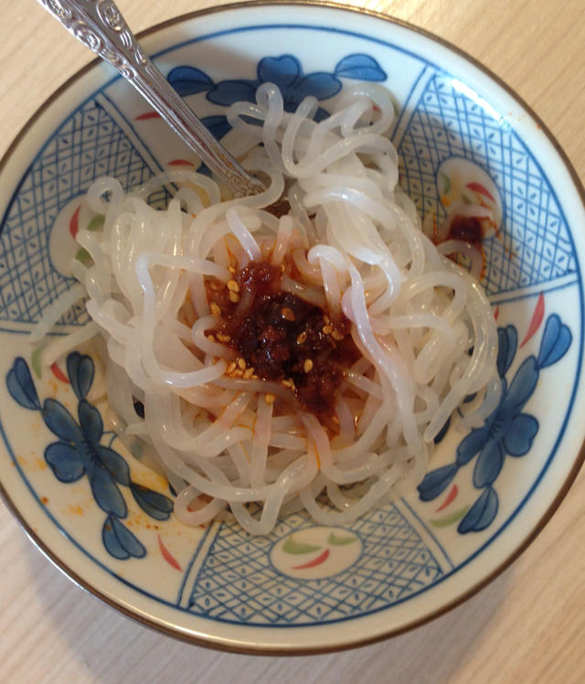 凉拌芋丝