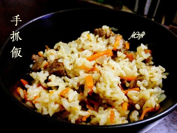 羊肉手抓饭