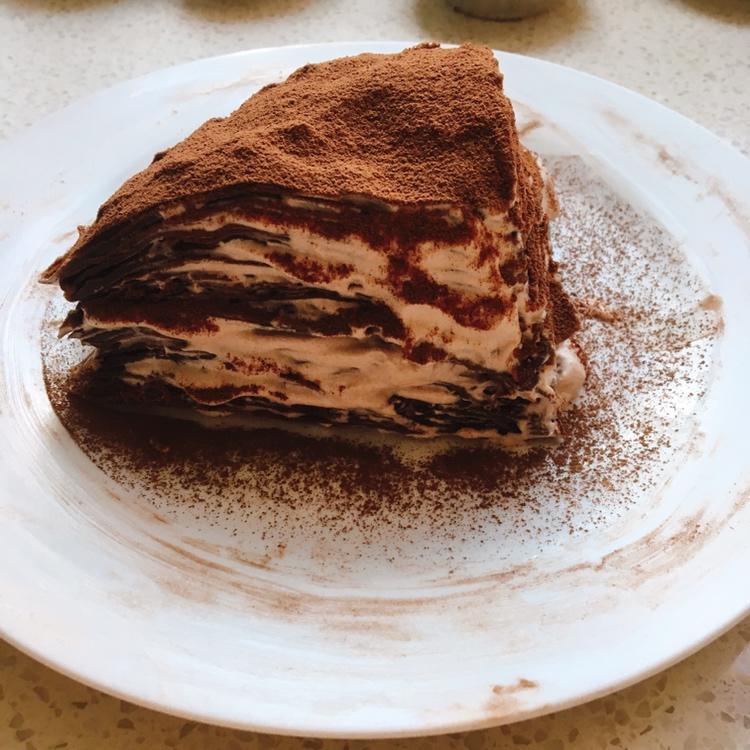 巧克力千层蛋糕