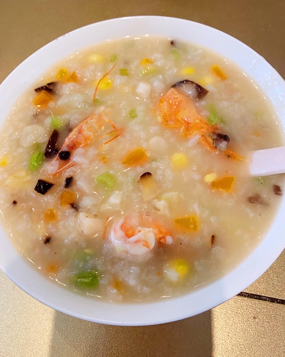 鲜掉眉毛的的【海鲜粥】❤