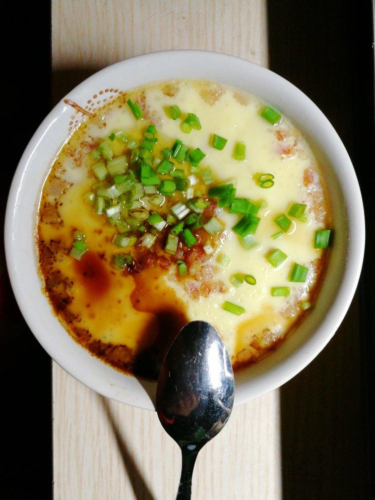 平滑如镜的蛋羹