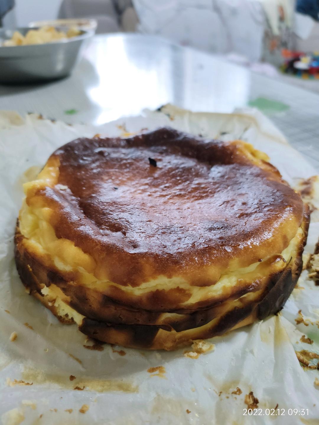 巴斯克芝士蛋糕『最简单的蛋糕』零失败🔥芝士控