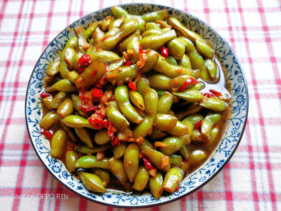 一吃停不下来的凉拌毛豆