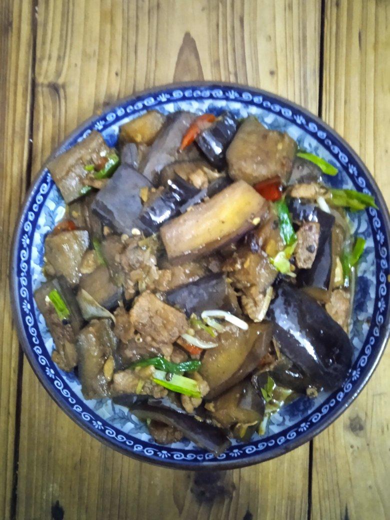 炒茄子（少油版）