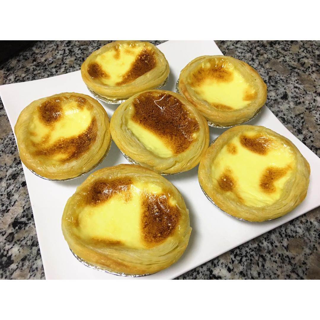 超完美味道超正的蛋挞配方，比KFC的还要嫩还要香~做过最好吃的蛋挞配方