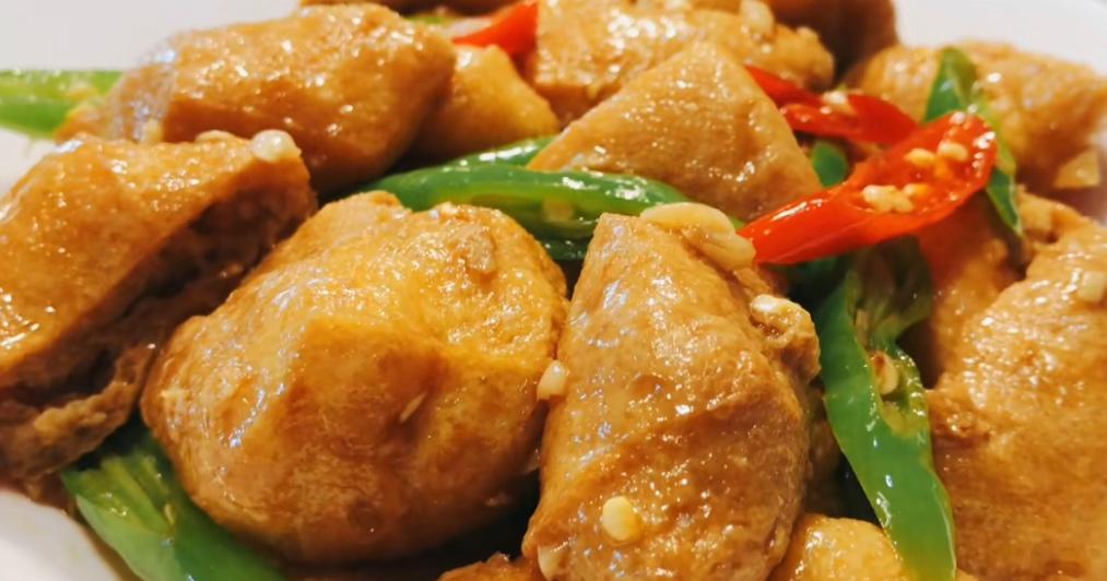 辣子炒油豆腐