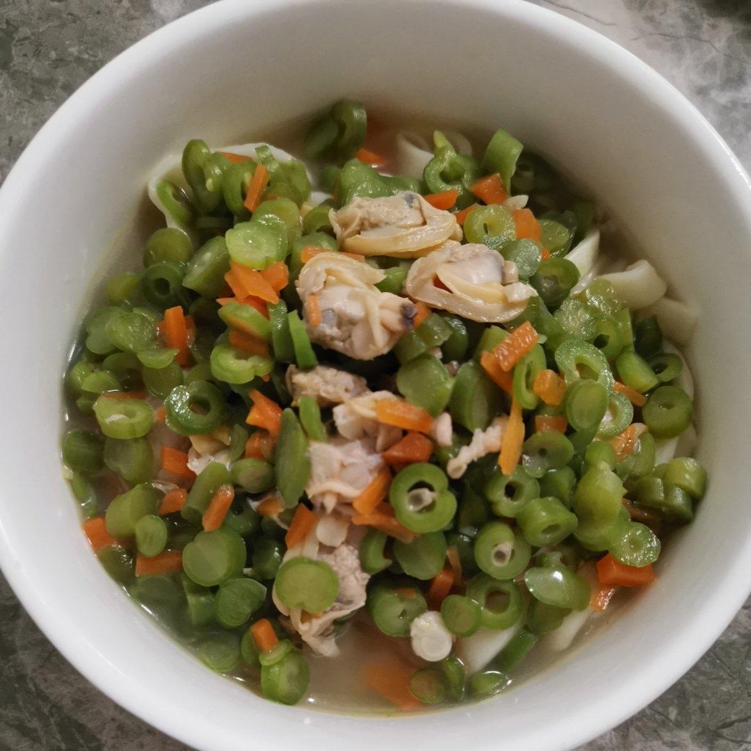 🍜大连特色芸豆蚬子面🍜