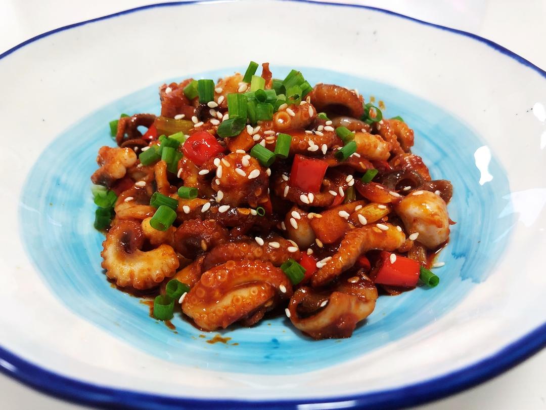 辣炒章鱼