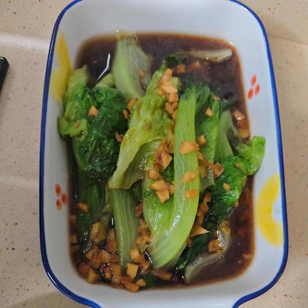 5分钟上桌的蚝油生菜