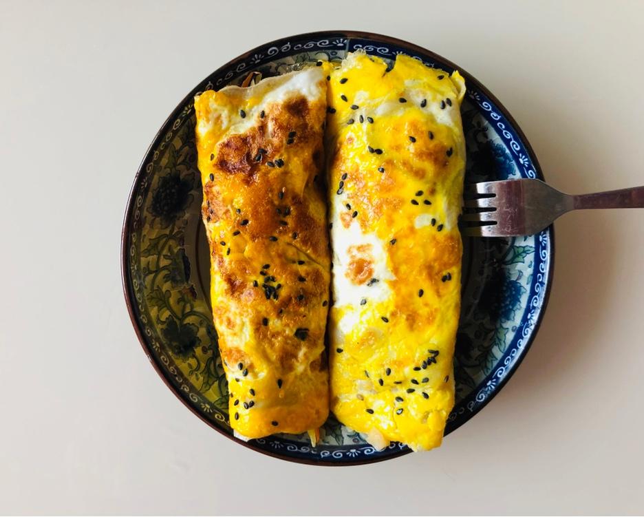 来份土豆丝卷饼呀~