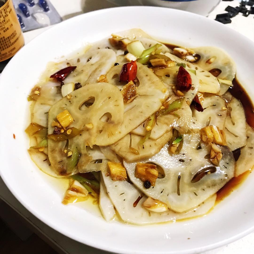 凉拌藕片