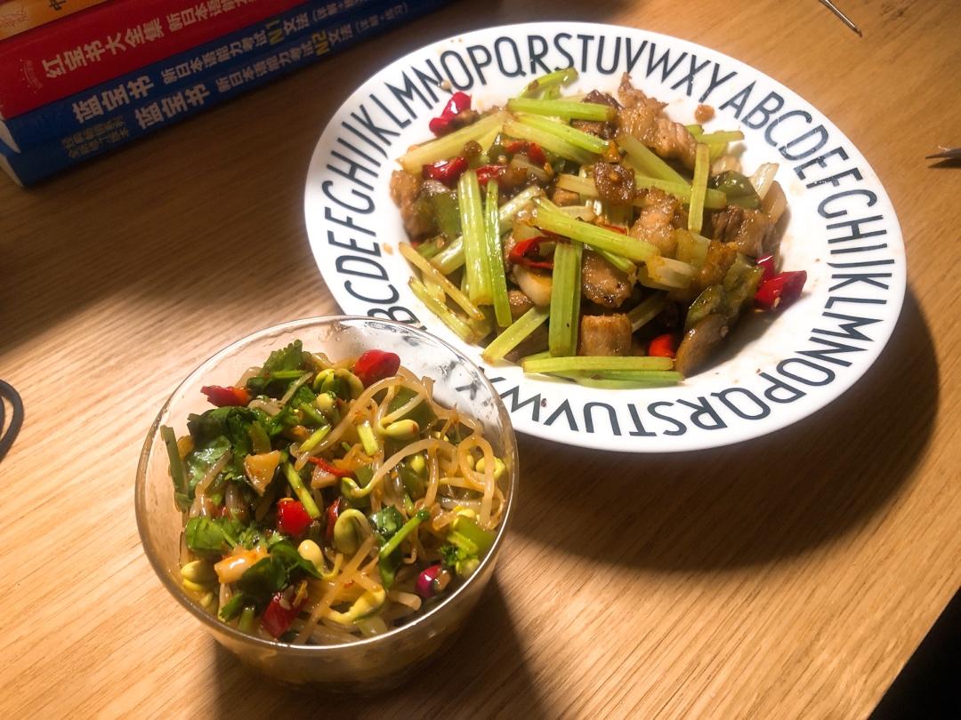 低脂低卡的凉拌豆芽