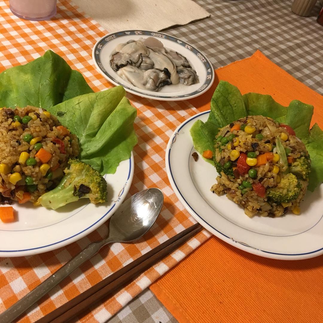 什蔬咖喱炒饭