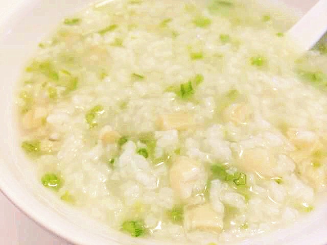 鲜虾干贝粥