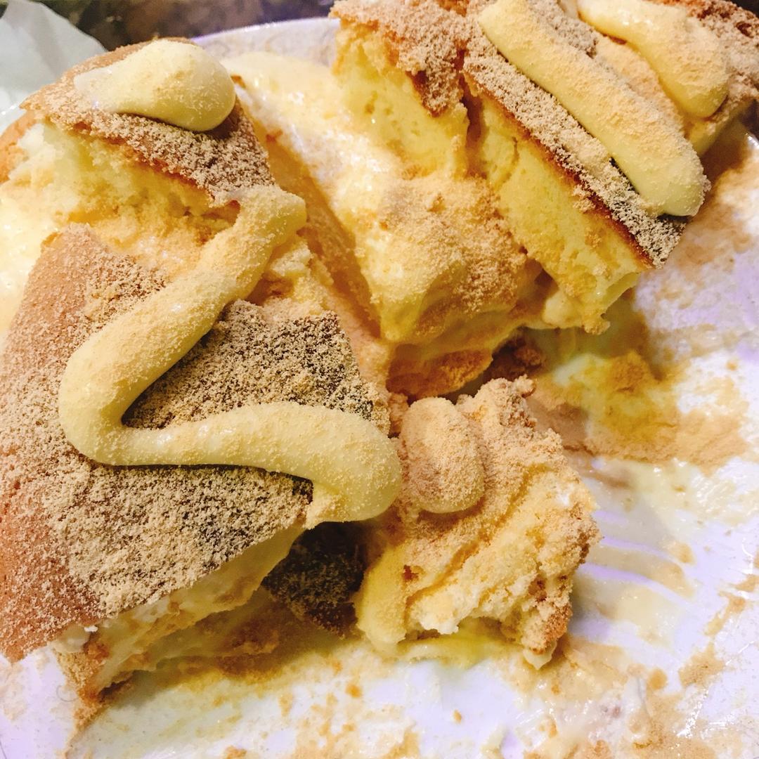 日式豆乳盒子蛋糕