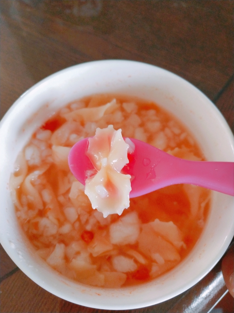 宝宝辅食-番茄龙利鱼面的做法